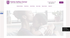 Desktop Screenshot of familysafetycenter.org